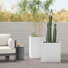 Oversized Box Indoor/Outdoor Fiberstone Planters