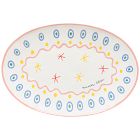 Summer Bliss Oval Serving Platter
