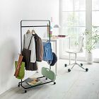 Yamazaki Rolling Garment Rack, Narrow