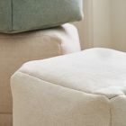 Cotton Canvas Pouf
