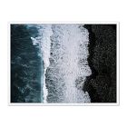Crashing Waves Framed Wall Art by Michael Schauer