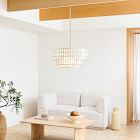 Capiz Tiered Chandelier (24")