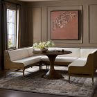 Mireva U-Shaped Dining Banquette (101"&ndash;129")