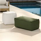 Sunbrella® Indoor/Outdoor Canvas Pouf