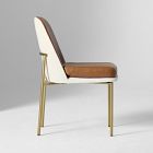 Jack Metal Frame Two-Tone Dining Chair