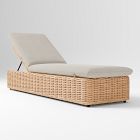 Westport Outdoor Chaise Lounger Cushion Cover, Crosshatch
 Weave, Sand
