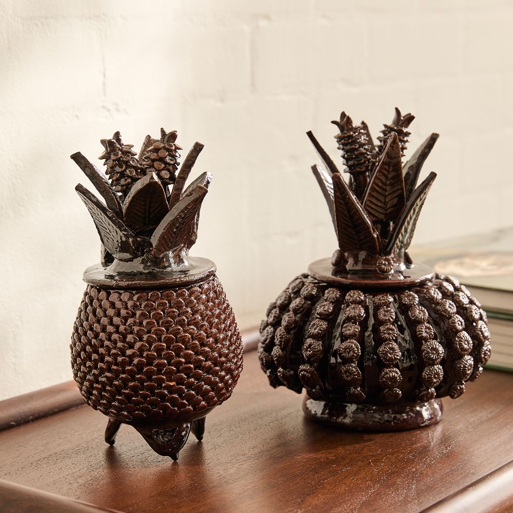 Ceramic Pineapple Objects by West Elm