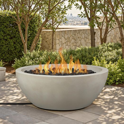 West Elm Outdoor Maryam Concrete Roun...