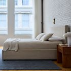Customizable Upholstered Low Profile Bed