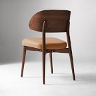 Hyde Plywood-Back Leather Dining Chair