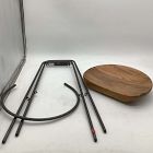 Open Box: Alden Swivel Bar Stool (31") - Raw Mango