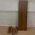 Open Box: Branton Dining Bench (56") - Cool Walnut