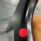 Open Box: Dunham Dining Chair - Ludlow Leather Sesame, Black, Sand Straps