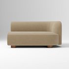 Open Box: Laurent Right-Arm 2 Seater Sofa - Performance Marled Basketweave Camel, Cool Walnut
