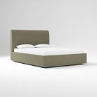 Customizable Upholstered Low Profile Bed