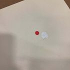 Open Box: Shea High-Gloss Enameled Lacquer Nightstand (20") - Ivory, Antique Brass