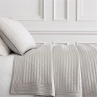 Open Box: Silky TENCEL™ Pick Stitch Quilt, King/Cal. King - Frost Gray