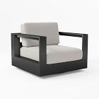 Open Box: Telluride Aluminum Outdoor Swivel Chair Cushion Cover Only - Marled Weave Pearl Gray