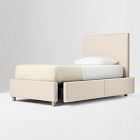 Carter Upholstered Square Storage Bed