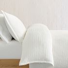 Chandler Ribbed Duvet Cover &amp; Shams