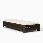 Porto Aluminum Outdoor Chaise Lounge &amp; Side Table