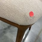 Open Box: Boerum Dining Chair - Performance Chenille Tweed Sand, Burnt Wax