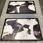 Open Box: Bold Stroke &amp; Strides Framed Wall Art (31"W x 46"H), Set of 2 - Black