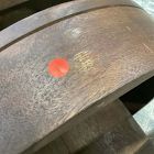 Open Box: Floating Disks Side Table (13") - Dark Walnut