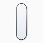 Open Box: Metal Framed Pill Wall Mirror (16"W x 48"H) - Dark Bronze