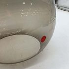 Open Box: Overarching Acrylic Shade Floor Lamp (76") - Antique Brass, Smoke