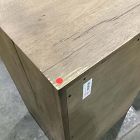 Open Box: Zahra Oak Nightstand (35") - Rustic Gray