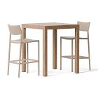 Portside Outdoor Bar Table &amp; Wesport Bar Stools