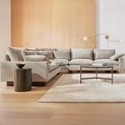 Harmony Extra Deep 3-Piece L-Shaped Wedge Sectional (129" - 145")