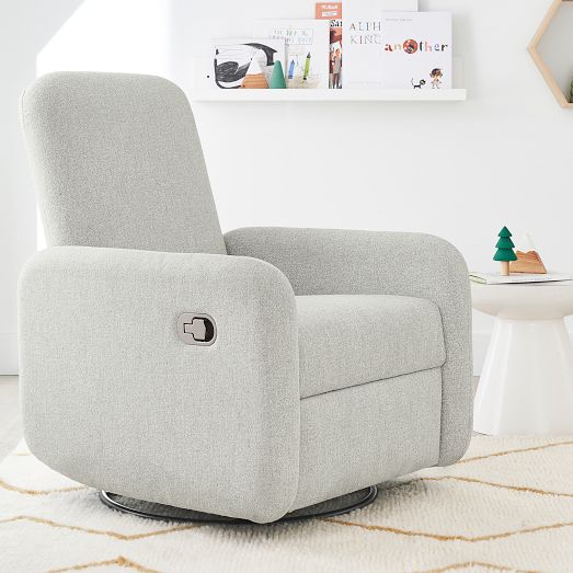 Xander Swivel Glider Recliner by West Elm