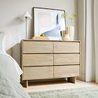 Anton Solid Wood Narrow 6-Drawer Dresser (48")