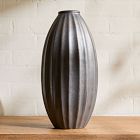 Metallic Ceramic Bud Vases