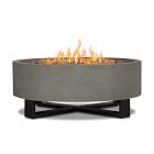 Denzel Round Propane Fire Pit Table (40")