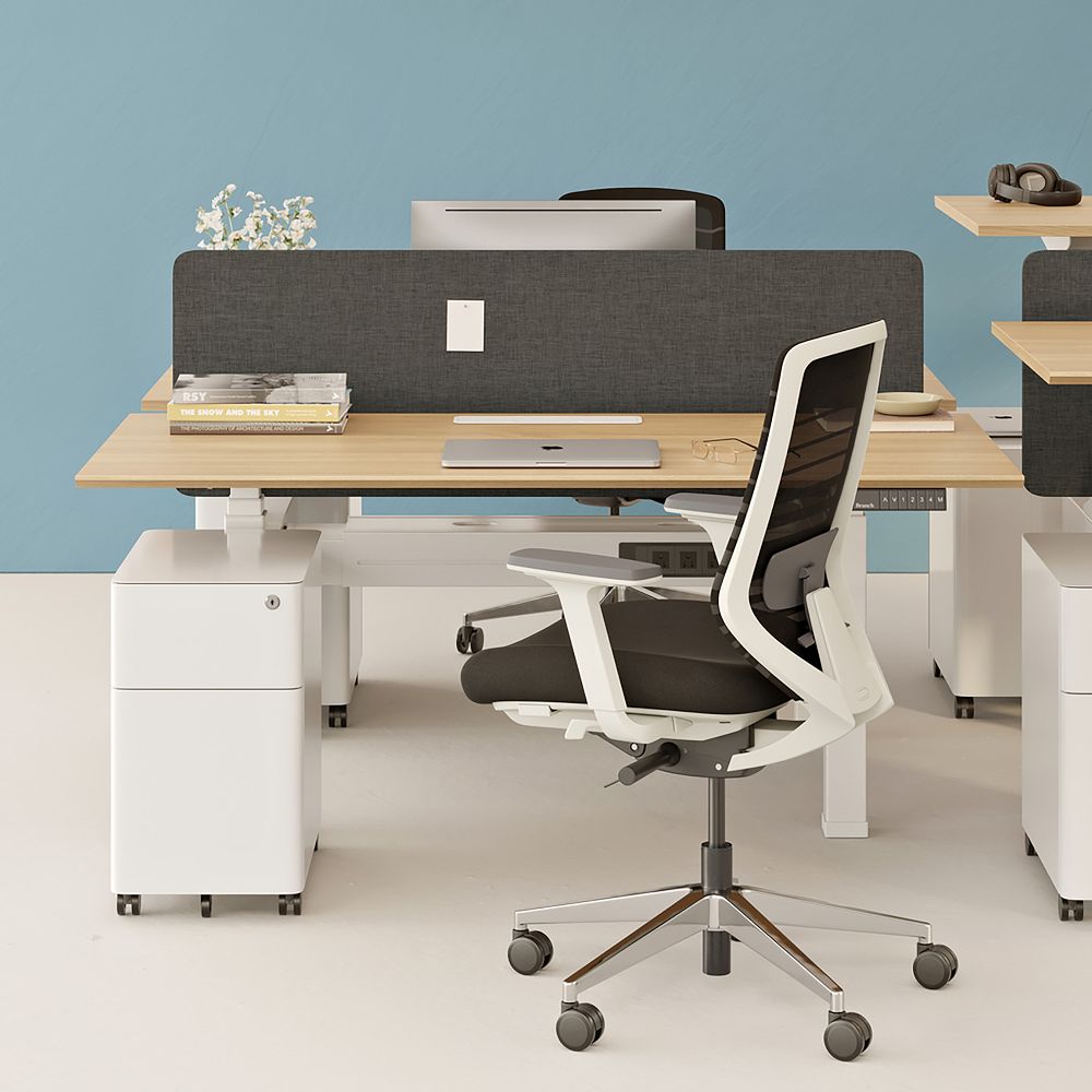 Branch Double Standing Desk by West Elm
