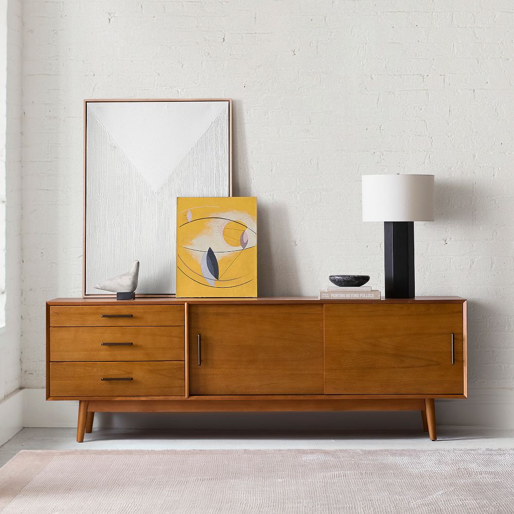 Mid-Century Media Console (80