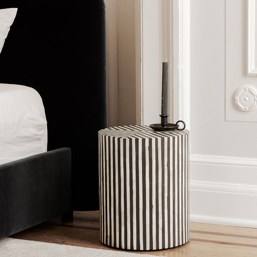 Striped Side Table (15