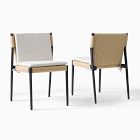 Ventura Aluminum Outdoor Stacking Dining Chair Cushions