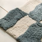 Wavy Blocks Bath Mat