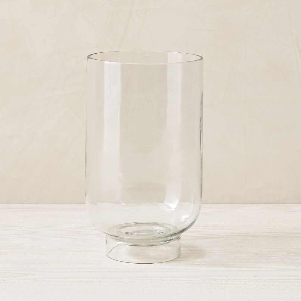Foundations Glass Vases - Hurricane, 12 Inches
