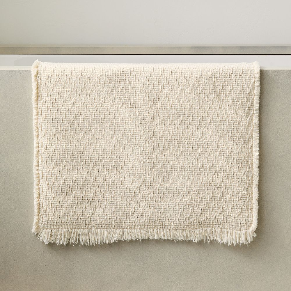 Soft Spiral Bath Mat - Alabaster