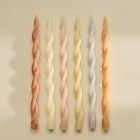 Signature Wax Twist Taper Candles (Set of 4)