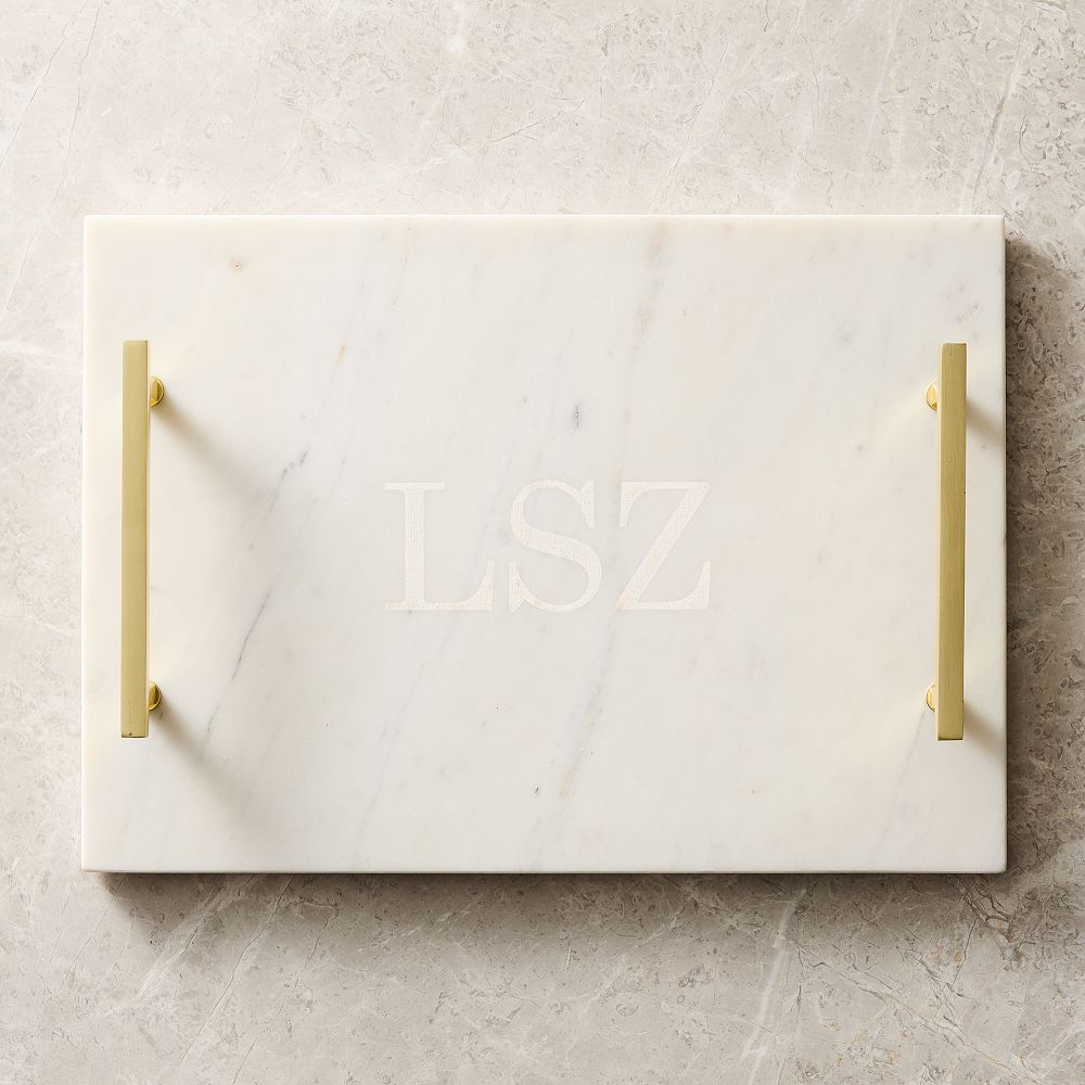 Marble & Brass Charcuterie Board
