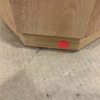 Open Box: Emsworth Drink Table (10") - Sawar Marble, Blonde
