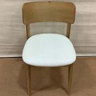 Open Box: Lalia Dining Chair - Twill Alabaster, Blonde