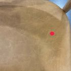 Open Box: Marcus Samuelsson Leather Dining Chair - Ludlow Leather Sesame, Blonde