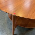 Open Box: Mid-Century Round Coffee Table (36") - Acorn